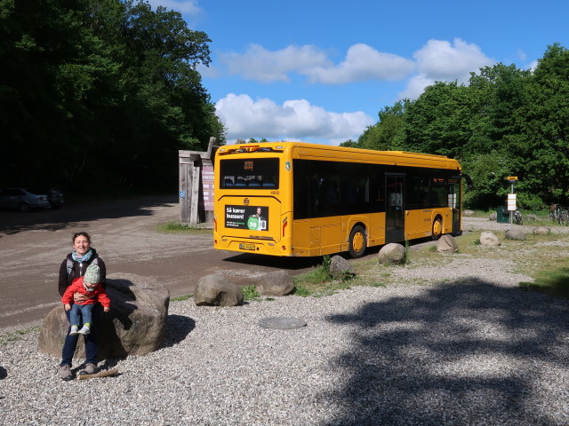 Sabine und Nils beim Sagnlandet Lejre (29. Mai)