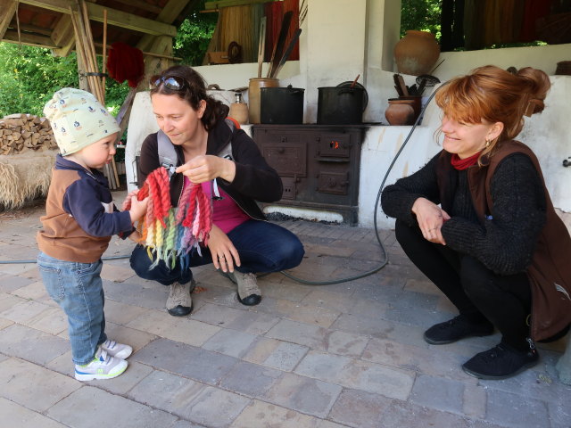 Nils und Sabine im Sagnlandet Lejre (29. Mai)
