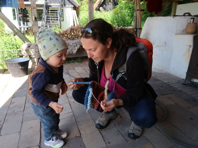 Nils und Sabine im Sagnlandet Lejre (29. Mai)