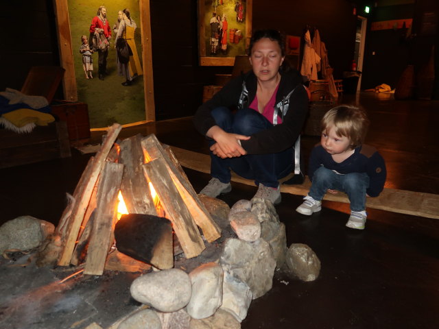Sabine und Nils im Vikingeskibsmuseet in Roskilde (29. Mai)