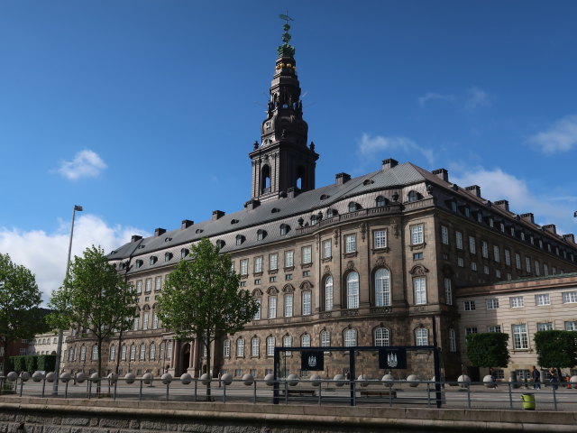 Christiansborg Slot in K&oslash;benhavn (30. Mai)