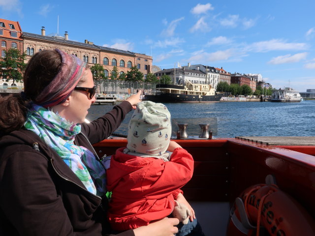 Sabine und Nils in K&oslash;benhavns Havn (30. Mai)