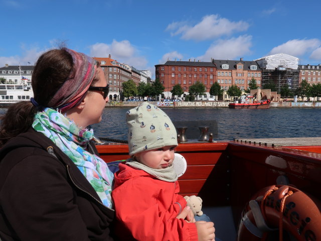Sabine und Nils in K&oslash;benhavns Havn (30. Mai)