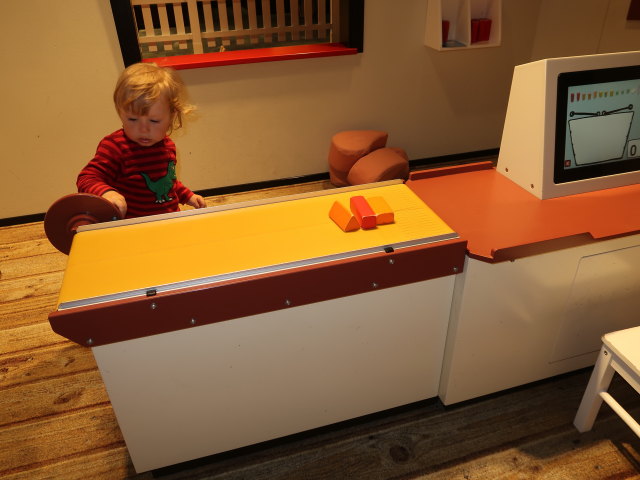 Nils im Experimentarium in Hellerup (31. Mai)