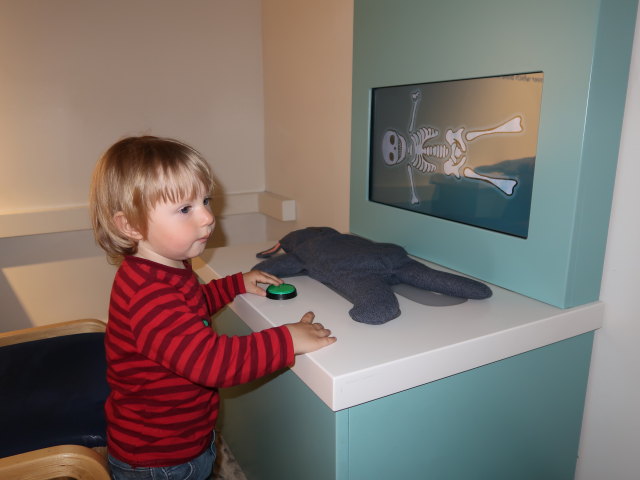 Nils im Experimentarium in Hellerup (31. Mai)