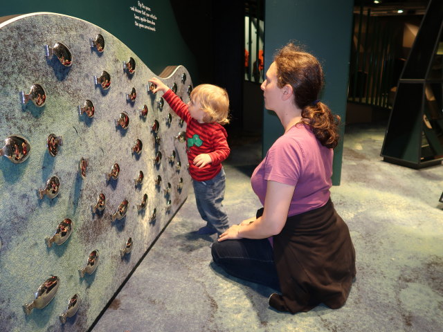 Nils und Sabine im Experimentarium in Hellerup (31. Mai)