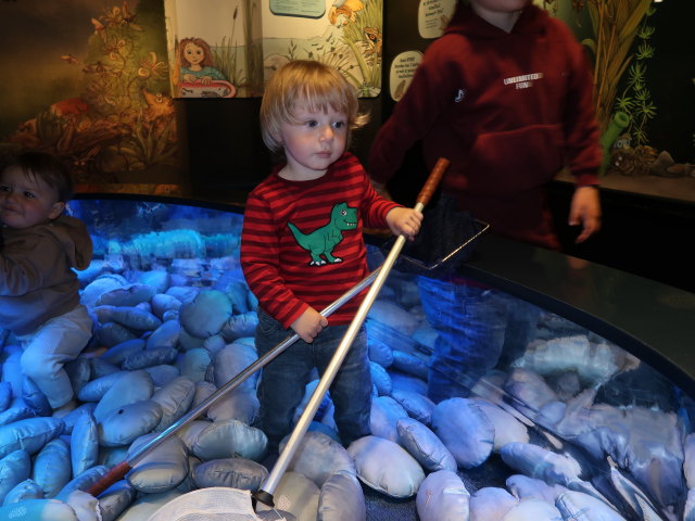 Nils im Experimentarium in Hellerup (31. Mai)