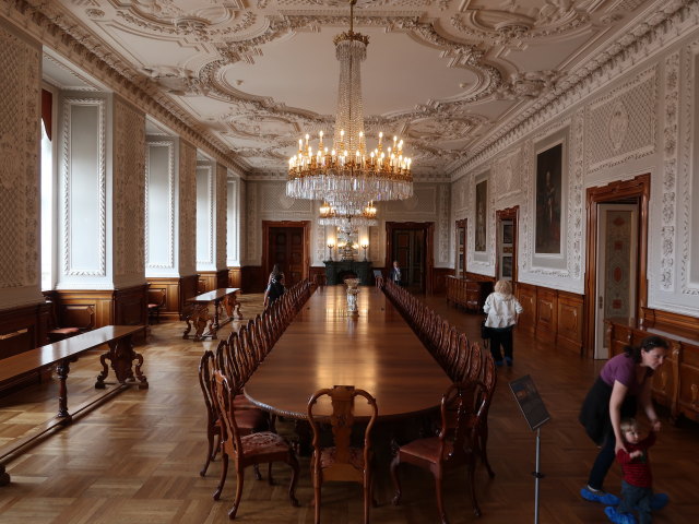 Sabine und Nils im Christiansborg Slot in K&oslash;benhavn (31. Mai)