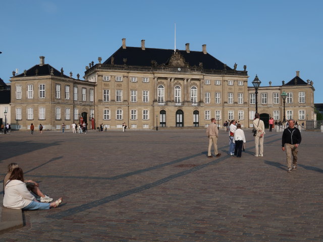 Frederik VIII's Pal&aelig; in Amalienborg Slot in K&oslash;benhavn (31. Mai)