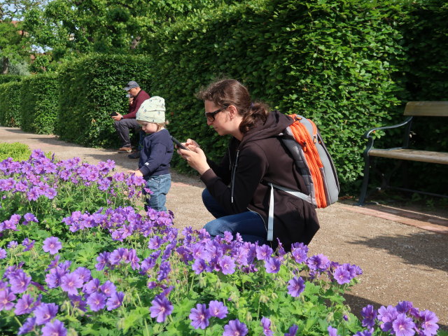 Nils und Sabine im Kongens Have in K&oslash;benhavn (2. Juni)