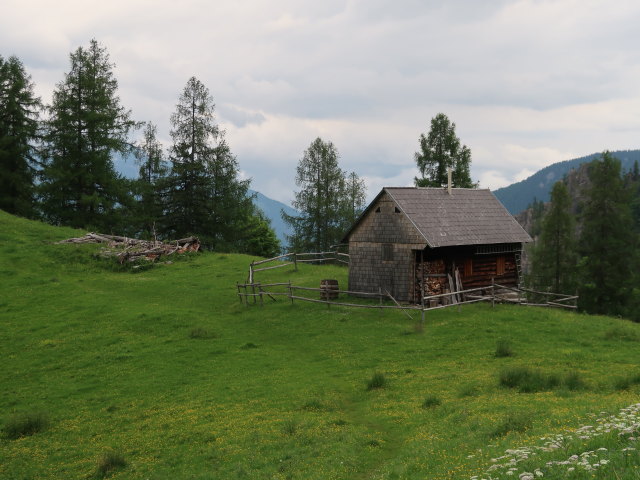 Hochsteinalm, 1.296 m (7. Juni)
