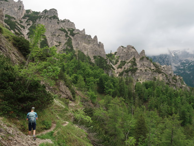 Tim am Stodertaler Dolomitensteig (7. Juni)