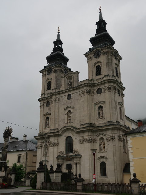 Pfarrkirche Mariae Himmelfahrt in Spital am Pyhrn, 640 m (8. Juni)