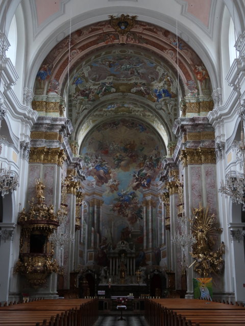 Pfarrkirche Mariae Himmelfahrt in Spital am Pyhrn, 640 m (8. Juni)