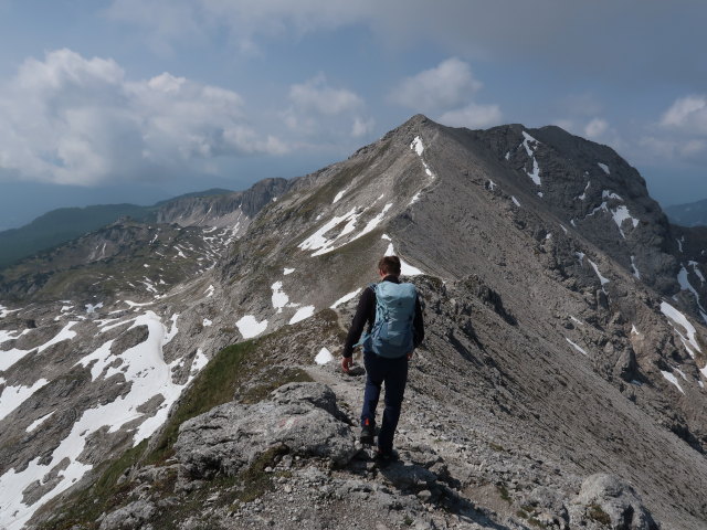 Tim zwischen Schrocken und Kaminspitz (9. Juni)