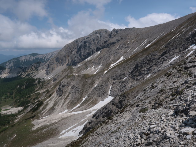 Pyhrner Kampl vom Hans-Rubenzucker-Steig aus (9. Juni)