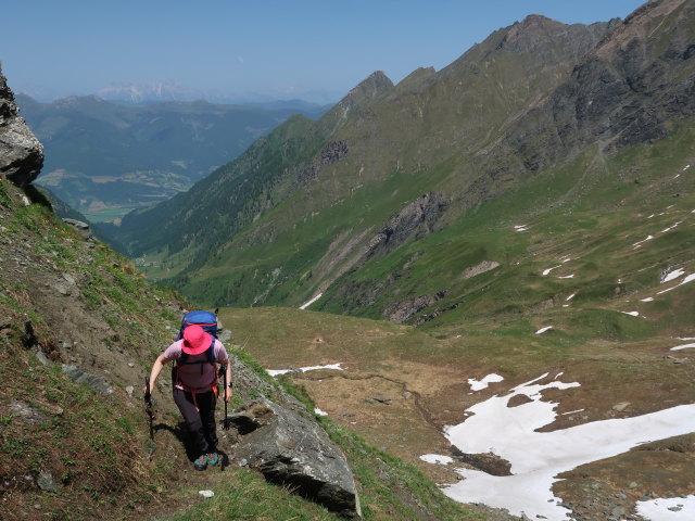 Irene am Krefelder Weg zwischen Hacklsee und Kleet&ouml;rl (14. Juni)