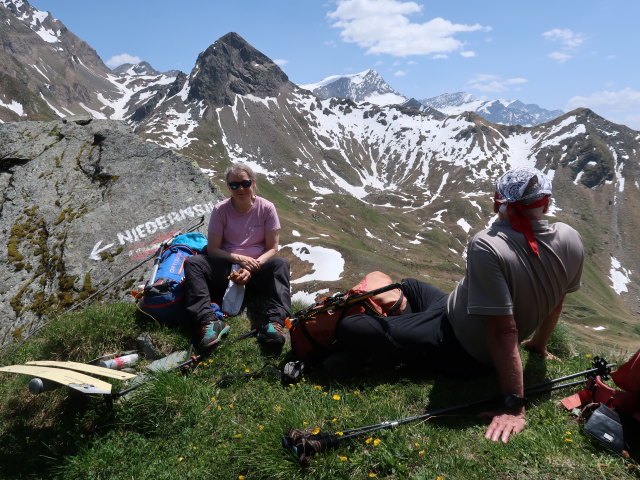 Irene und Reinhard am Krefelder Weg im Kleet&ouml;rl (14. Juni)