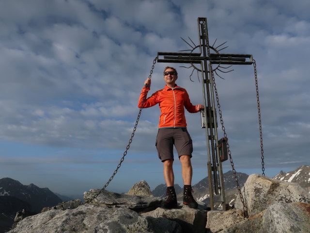 Ich am Medelzkopf, 2.761 m (15. Juni)