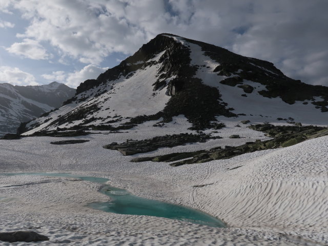 Medelzlacke, 2.578 m (15. Juni)