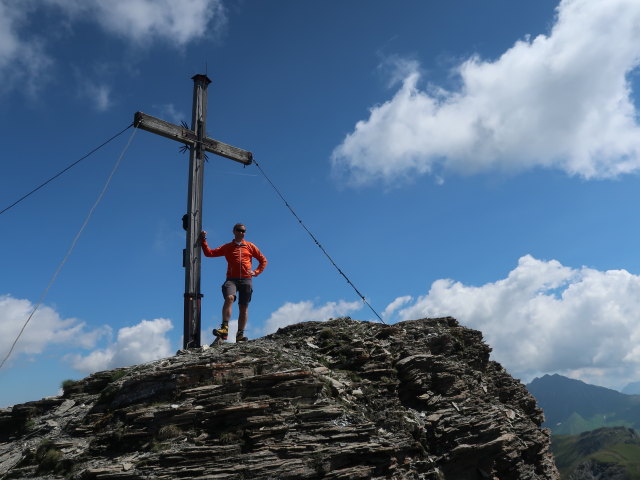 Ich am Vorgipfel der Schafseitenspitze, 2.573