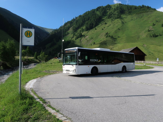 Haltestelle Schmirn Kasern, 1.610 m