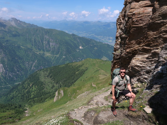 Christian zwischen Brandlscharte und Rettenzink (21. Juni)