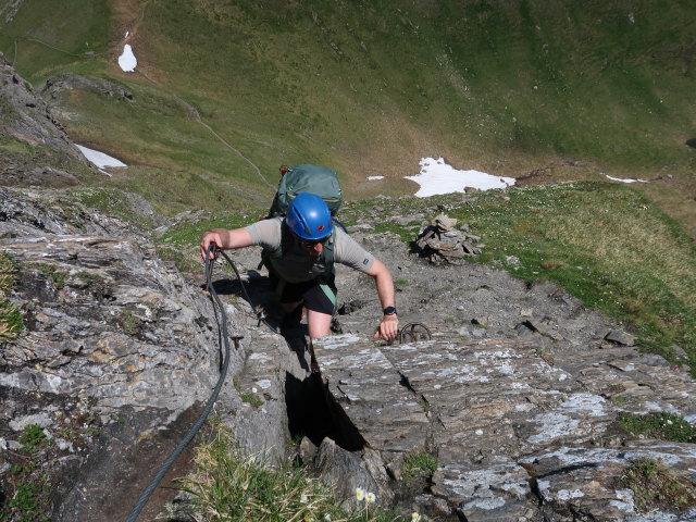 Christian zwischen Brandlscharte und Rettenzink (21. Juni)
