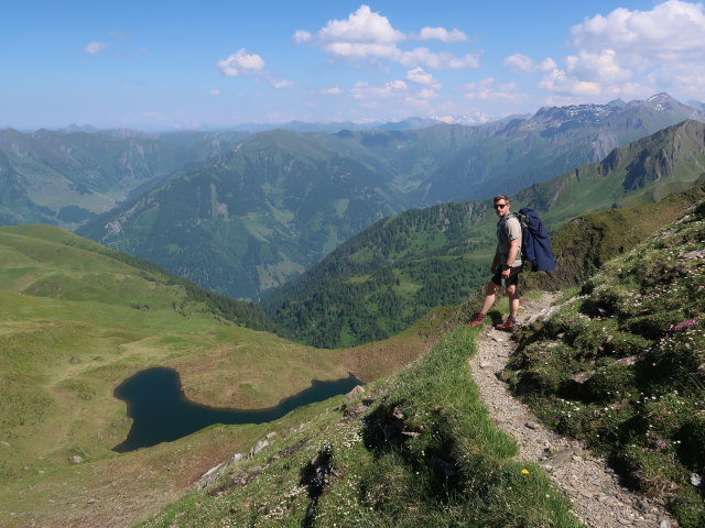 Christian zwischen Brandlscharte und Gleiwitzer H&uuml;tte (21. Juni)