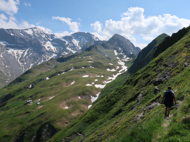 Christian zwischen Brandlscharte und Gleiwitzer H&uuml;tte (21. Juni)