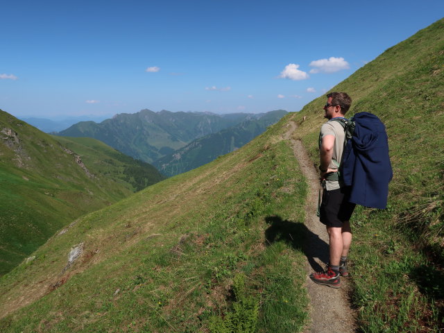 Christian zwischen Brandlscharte und Gleiwitzer H&uuml;tte (21. Juni)