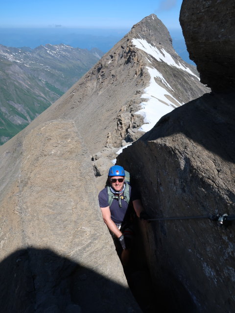 Christian zwischen Hirzbacht&ouml;rl und Kleinem Tenn (22. Juni)