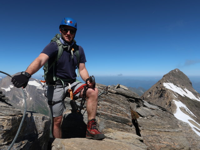 Christian zwischen Hirzbacht&ouml;rl und Kleinem Tenn (22. Juni)