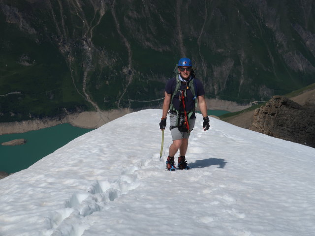 Christian zwischen Kleinem Tenn und Schneespitze (22. Juni)