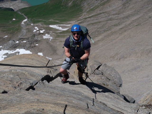Christian zwischen Kleinem Tenn und Hirzbacht&ouml;rl (22. Juni)