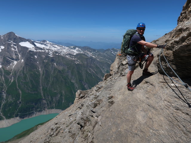 Christian zwischen Hirzbacht&ouml;rl und Bauernbrachkopf (22. Juni)