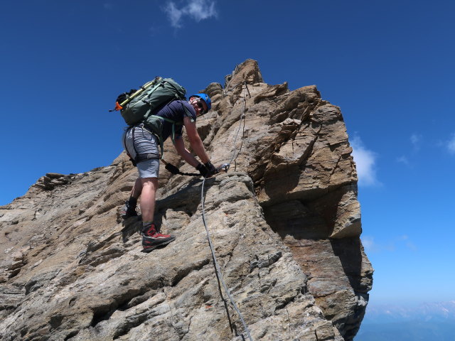Christian zwischen Bauernbrachkopf und Kempsenkopf (22. Juni)