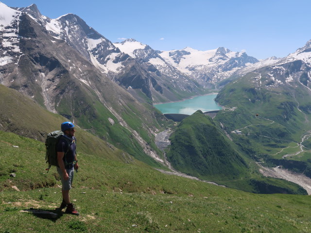 Christian am Gleiwitzer H&ouml;henweg auf der Hauseben (22. Juni)