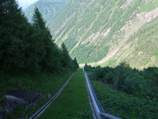 L&auml;rchwand-Schr&auml;gaufzug (22. Juni)