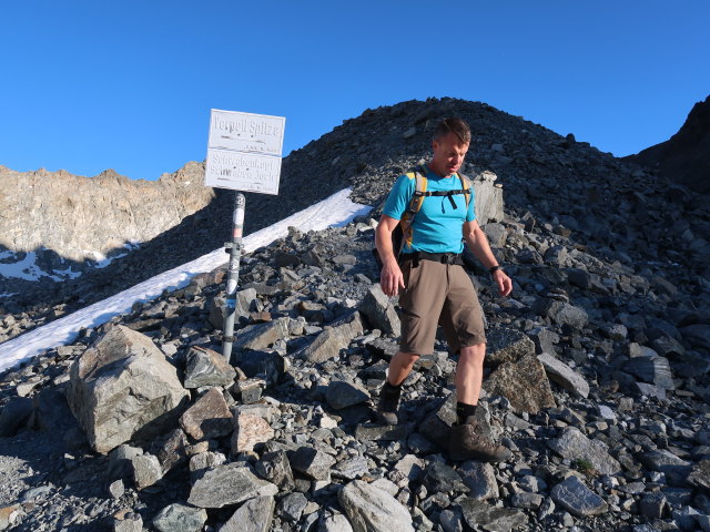 Aaron zwischen Kaunergrath&uuml;tte und Verpeilspitze-Normalweg (29. Juni)