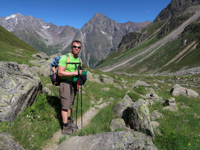Aaron im Plangerosstal (29. Juni)
