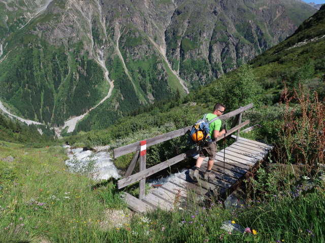 Aaron im Plangerosstal (29. Juni)