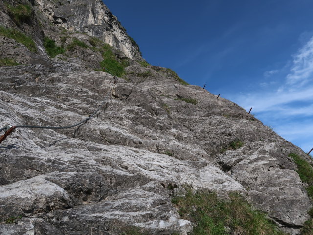 Klostertaler Klettersteig: Abschnitt 3 'See Spray'