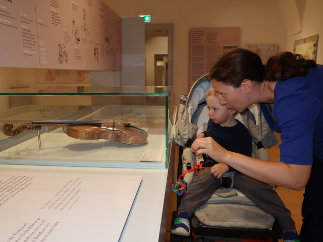 Nils und Sabine im Schubert-Museum