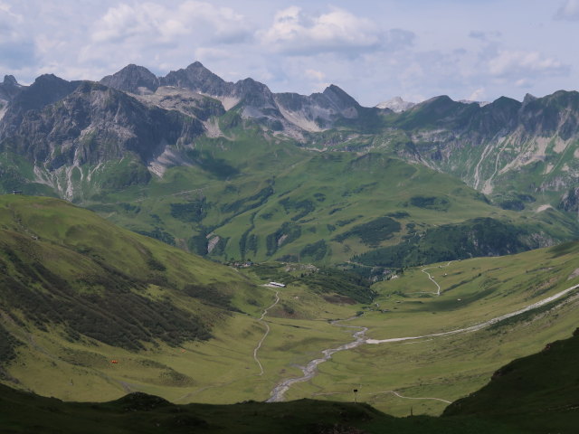 von der Stuttgarter H&uuml;tte Richtung Westen (20. Juli)