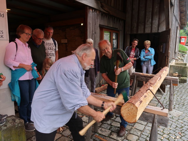 Lebendiges Handwerk: Zimmermann
