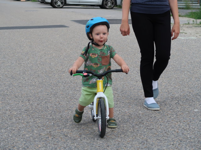 Nils und Sabine in der Alten Stra&szlig;e