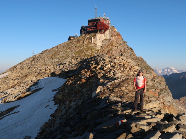 Ronald zwischen Hohem Sonnblick und Rojacherh&uuml;tte (9. Aug.)
