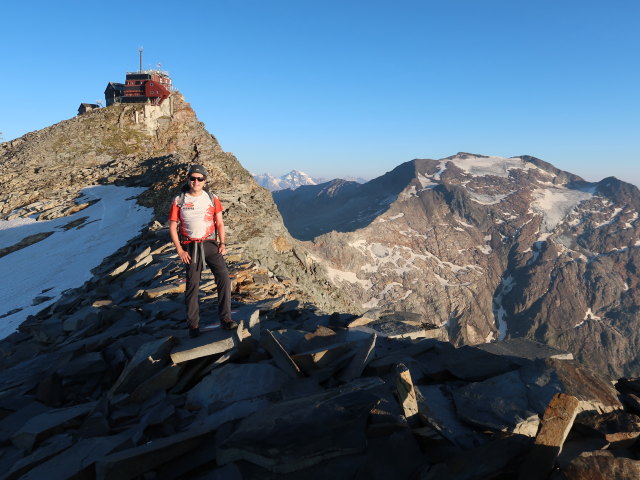 Ronald zwischen Hohem Sonnblick und Rojacherh&uuml;tte (9. Aug.)