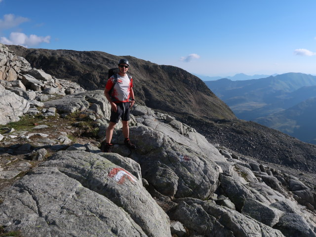 Ronald zwischen Rojacherh&uuml;tte und Niederer Scharte (9. Aug.)